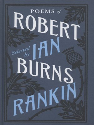 cover image of Poems of Robert Burns